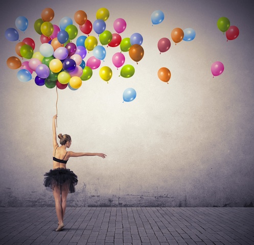 danza palloncini